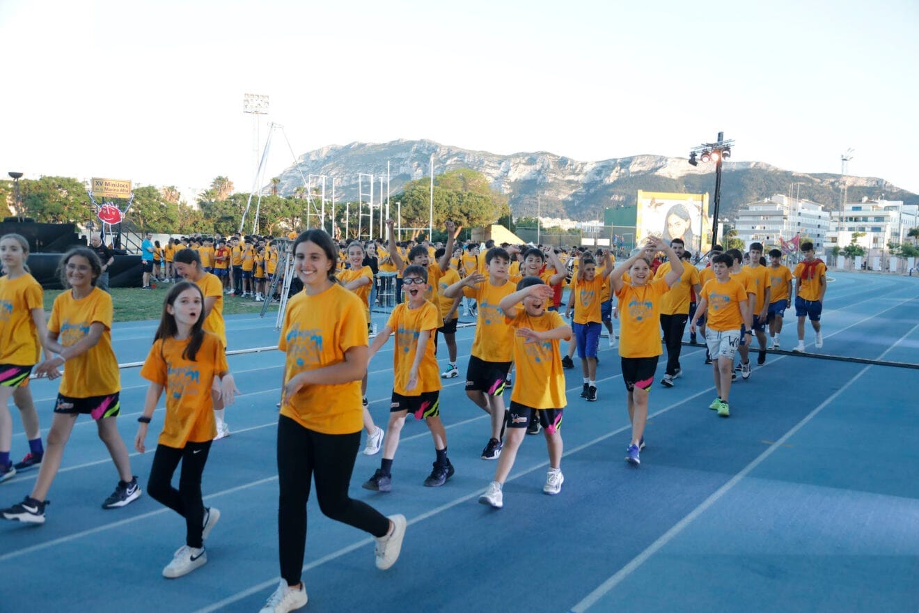 Acto de inauguración de los XV Minijocs 43