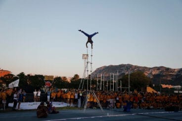 Acto de inauguración de los XV Minijocs 54