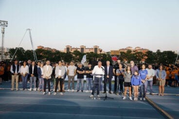 Acto de inauguración de los XV Minijocs 58