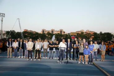 Acto de inauguración de los XV Minijocs 58