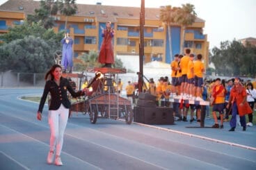 Acto de inauguración de los XV Minijocs 60