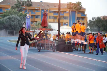 Acto de inauguración de los XV Minijocs 60