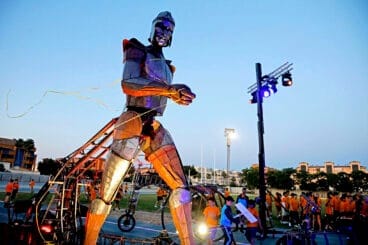 Acto de inauguración de los XV Minijocs 68