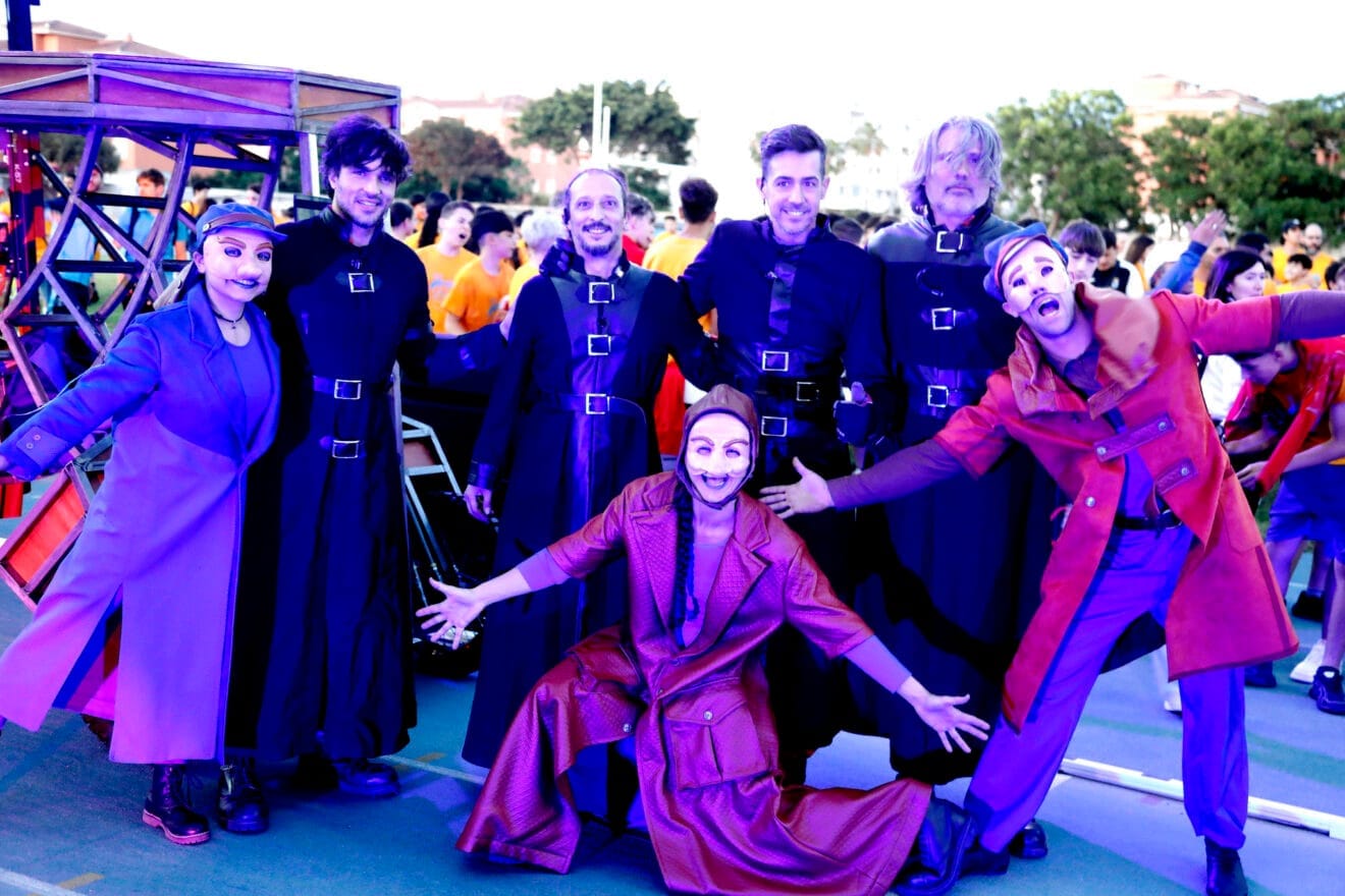 Acto de inauguración de los XV Minijocs 70