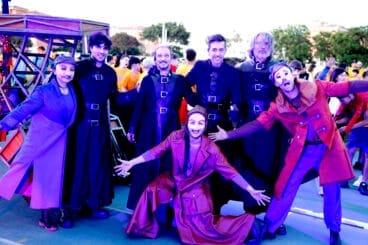 Acto de inauguración de los XV Minijocs 70