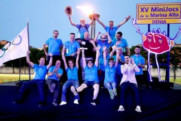 Acto de inauguración de los XV Minijocs 72