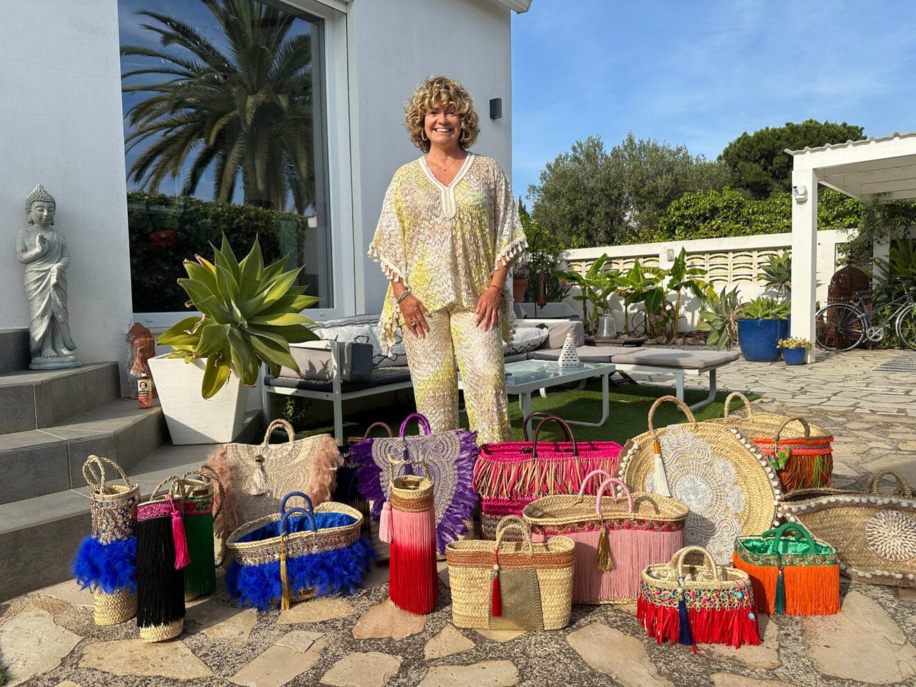 Alicia Sarrió y sus capazos