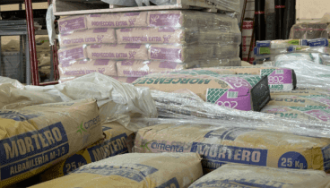 Amplio stock de cementos y morteros