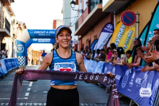 Imagen: Andrea Abad, vencedora absoluta en Jesús Pobre