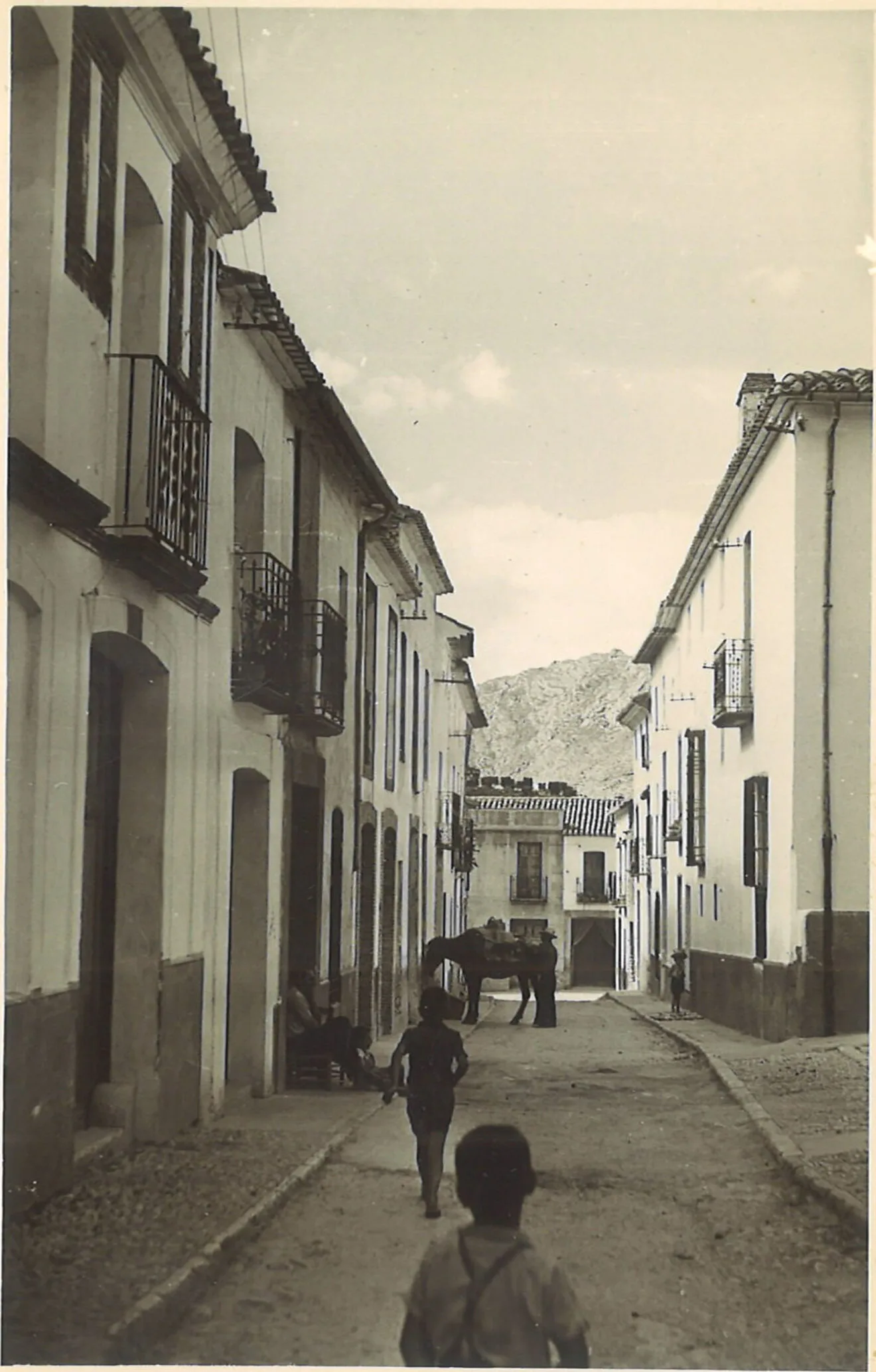 Carrer de Dalt de Parcent - Arxiu Municipal de Parcent