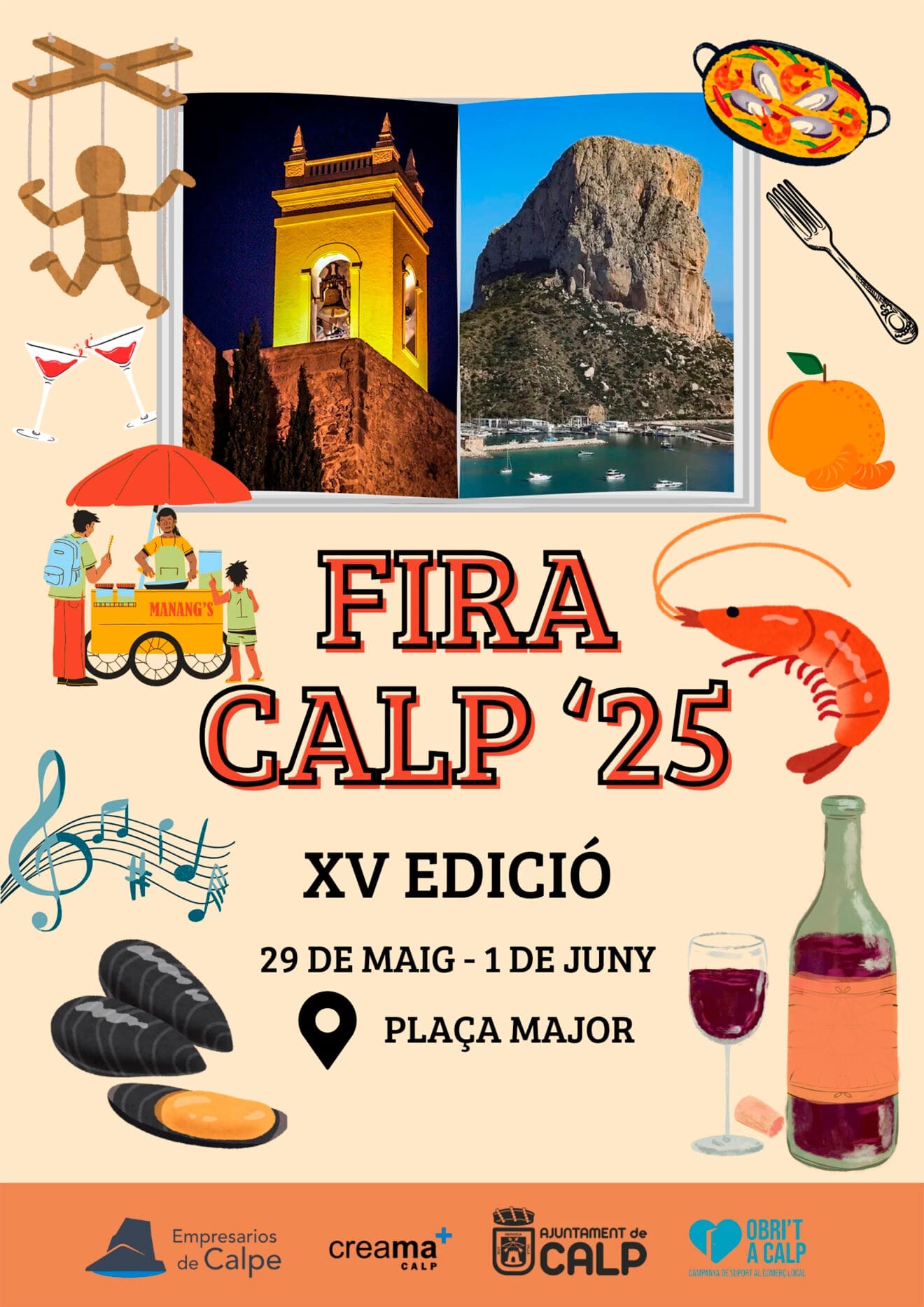 Cartel de FiraCalp 2025