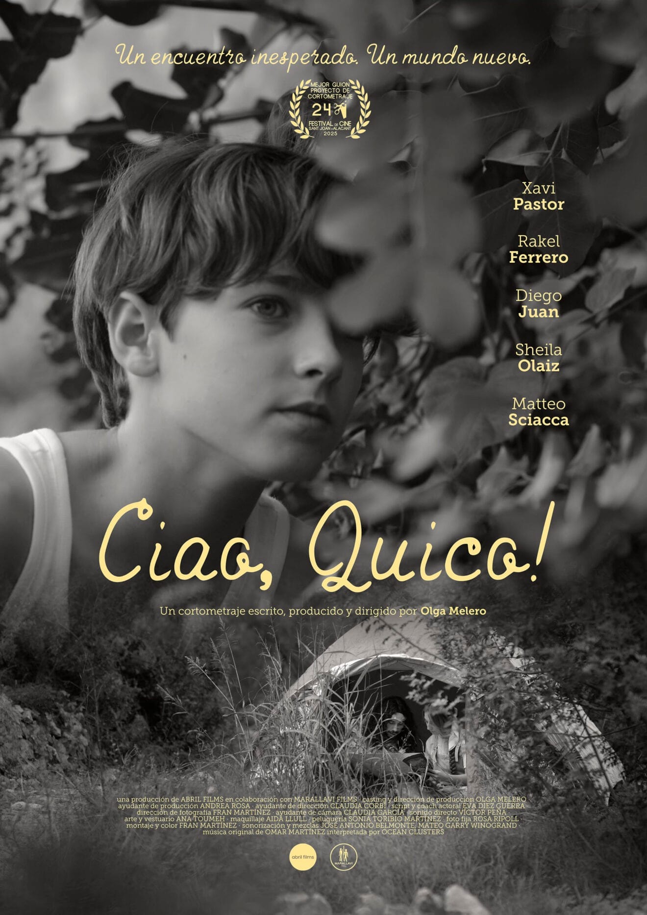 Cartel del corto 'Ciao, Quico!'