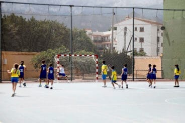 Competiciones del sábado de los Minijocs en Dénia 1