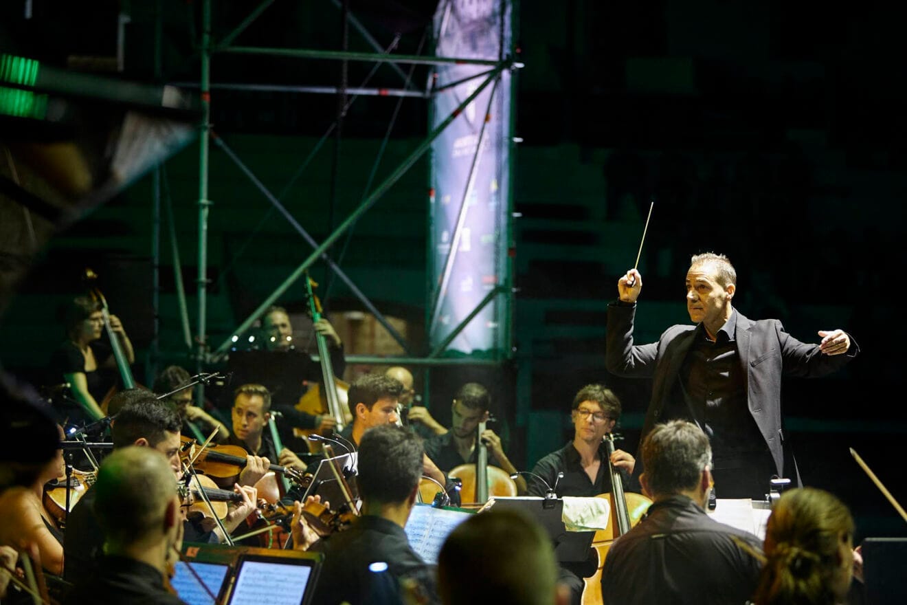 Concierto en Ondara durante el Sonafilm 2024