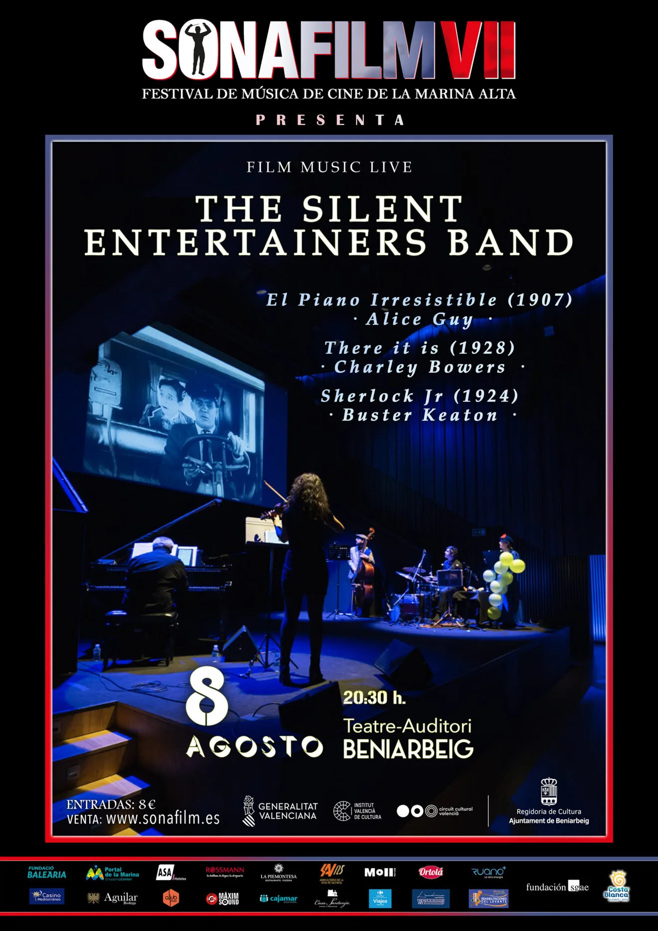 Concierto 'Film Music Live' en Beniarbeig del Sonafilm 2025