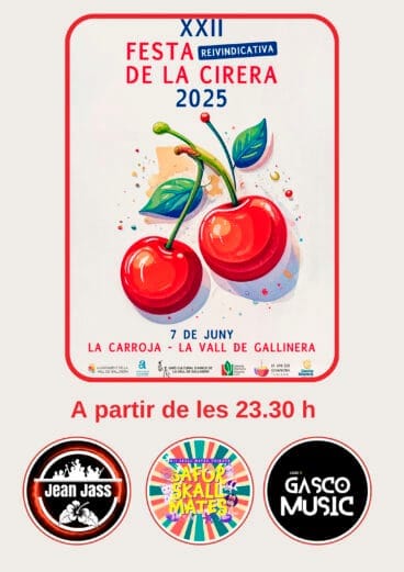 Conciertos de la XXII Fest de la Cirera 2025