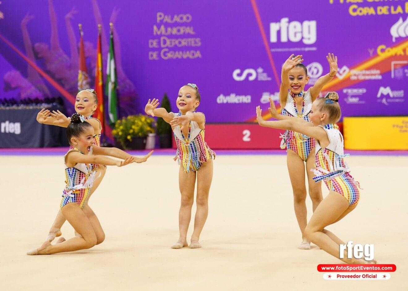 El Club de Gimnasia Les Marines sobre el tapiz