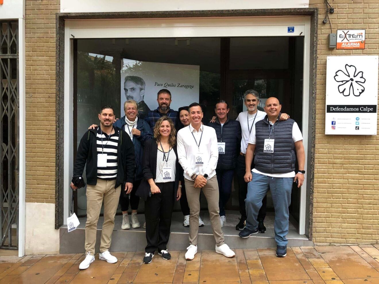 Equipo de Defendamos Calpe (archivo)