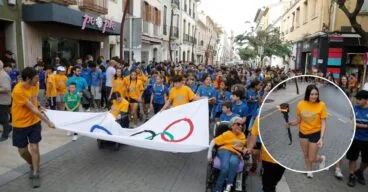 la torxa dels minijocs 2025 arriba a denia