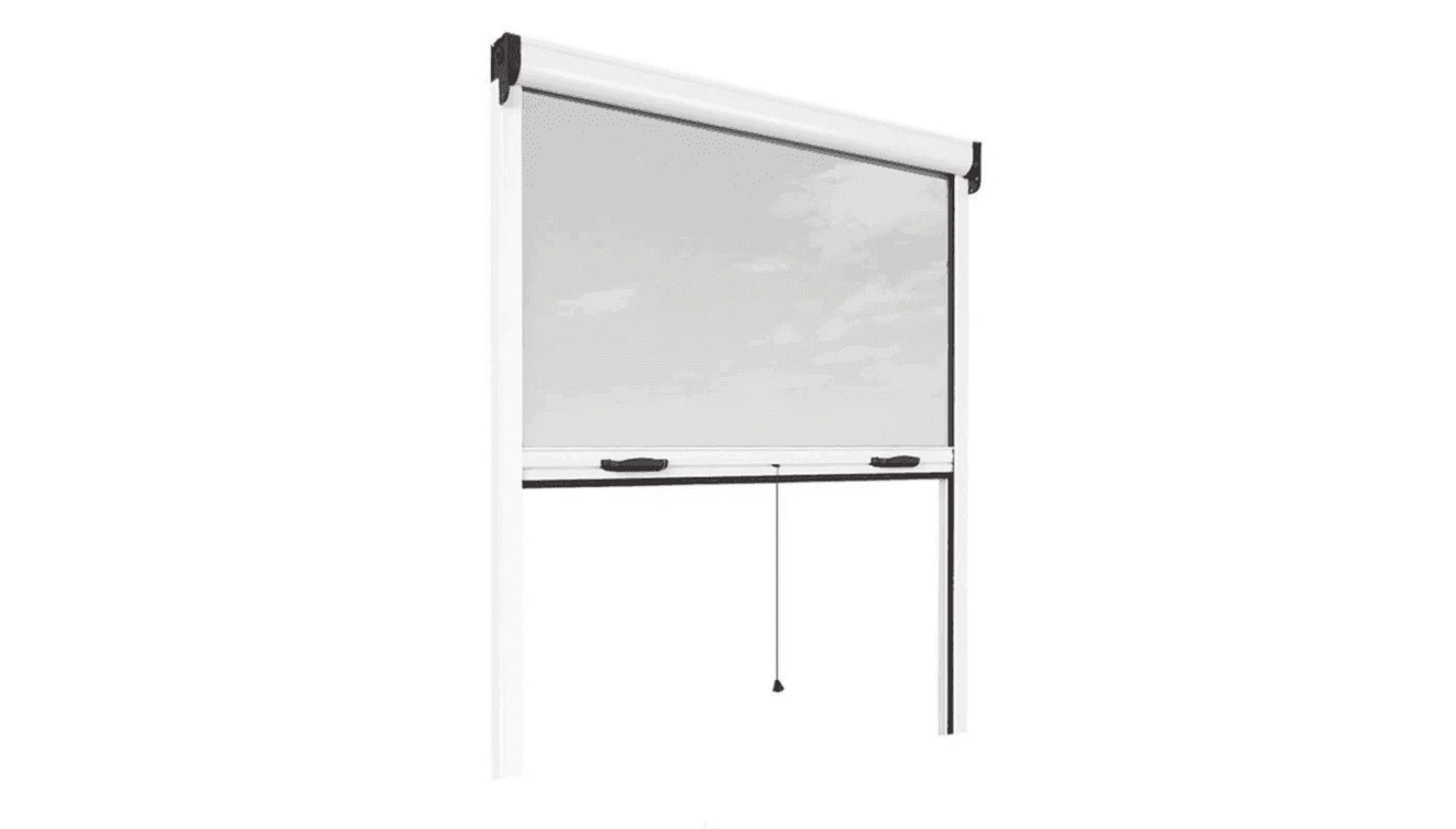 Mosquiteras enrollable que se ocultan completamente cuando no se utilizan