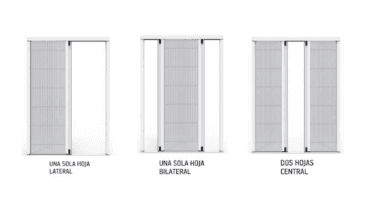 Mosquiteras plisadas con diseño elegante en Alucardona