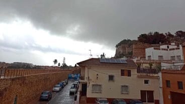 nubes sobre denia archivo