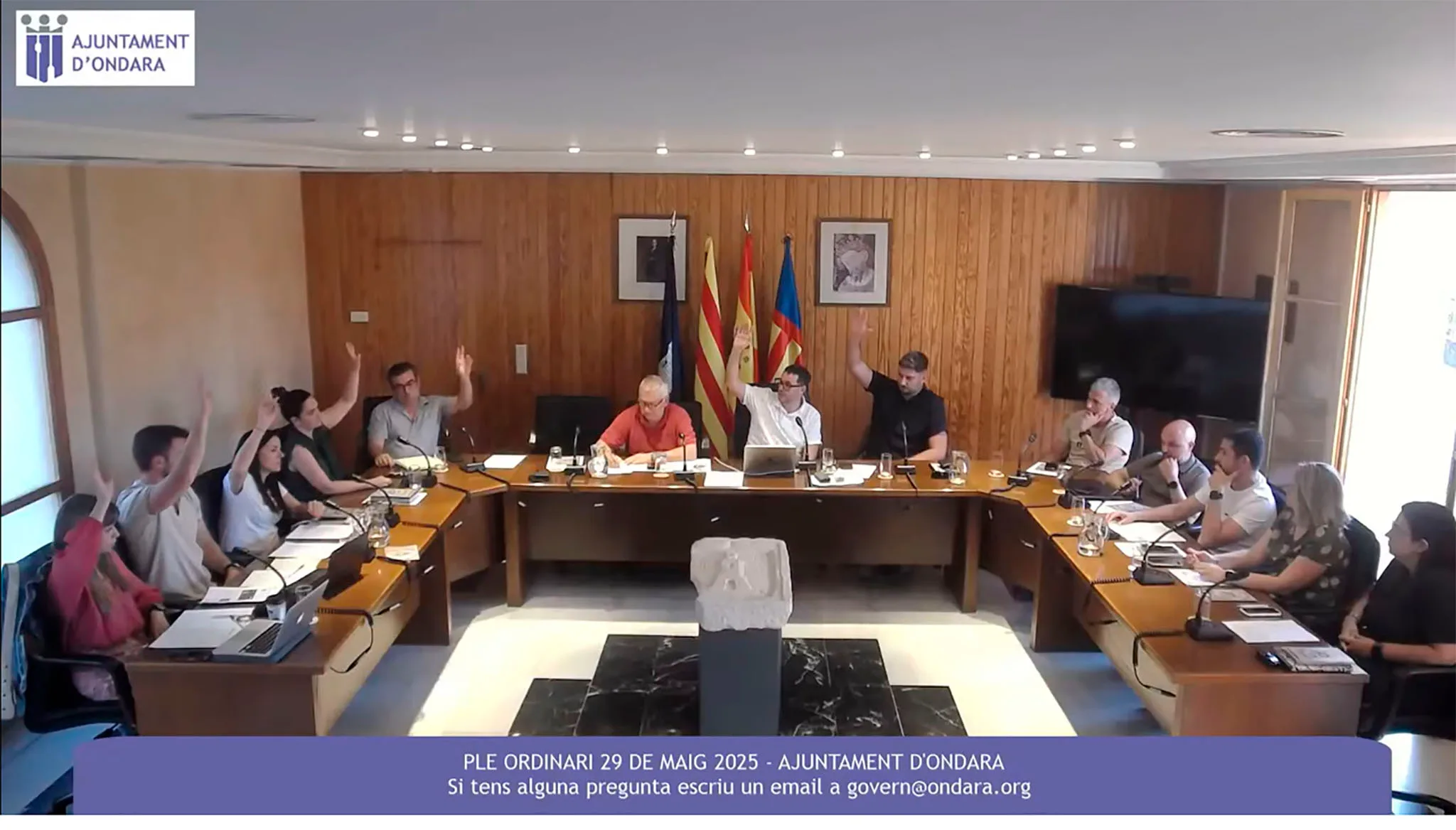 pleno de mayo 2025 en el ayuntamiento de ondara