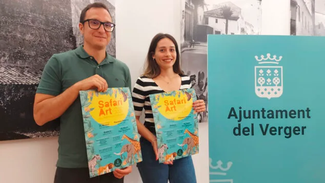 El Verger se pone a punto para la segunda edición del Safari Art con dos intervenciones artísticas protagonistas 1 Imagen: Presentación de la segunda edición del Safari Art del Verger