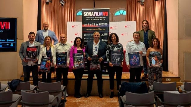 Imatge: Presentació de SONAFILM 7 a la seu de la SGAE a Madrid