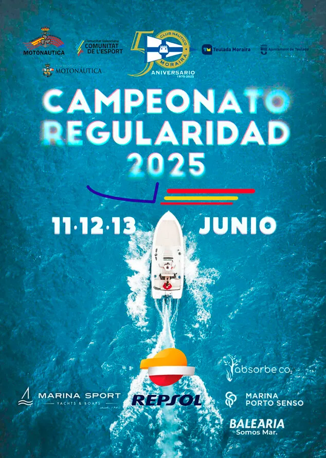 Imagen: Prueba de Regularidad 2025 en el Club Náutico Moraira