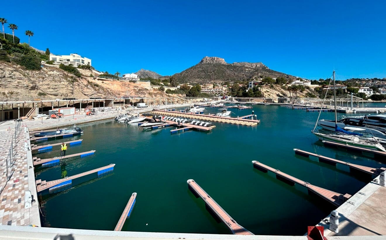 Puerto Blanco de Calp ahora