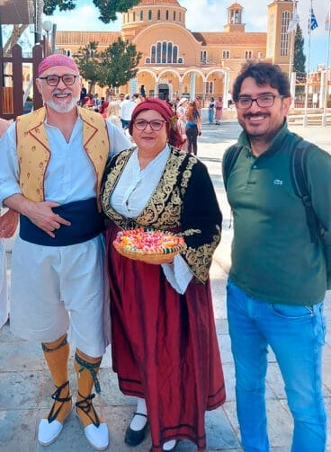 Representación de Pedreguer en Chipre