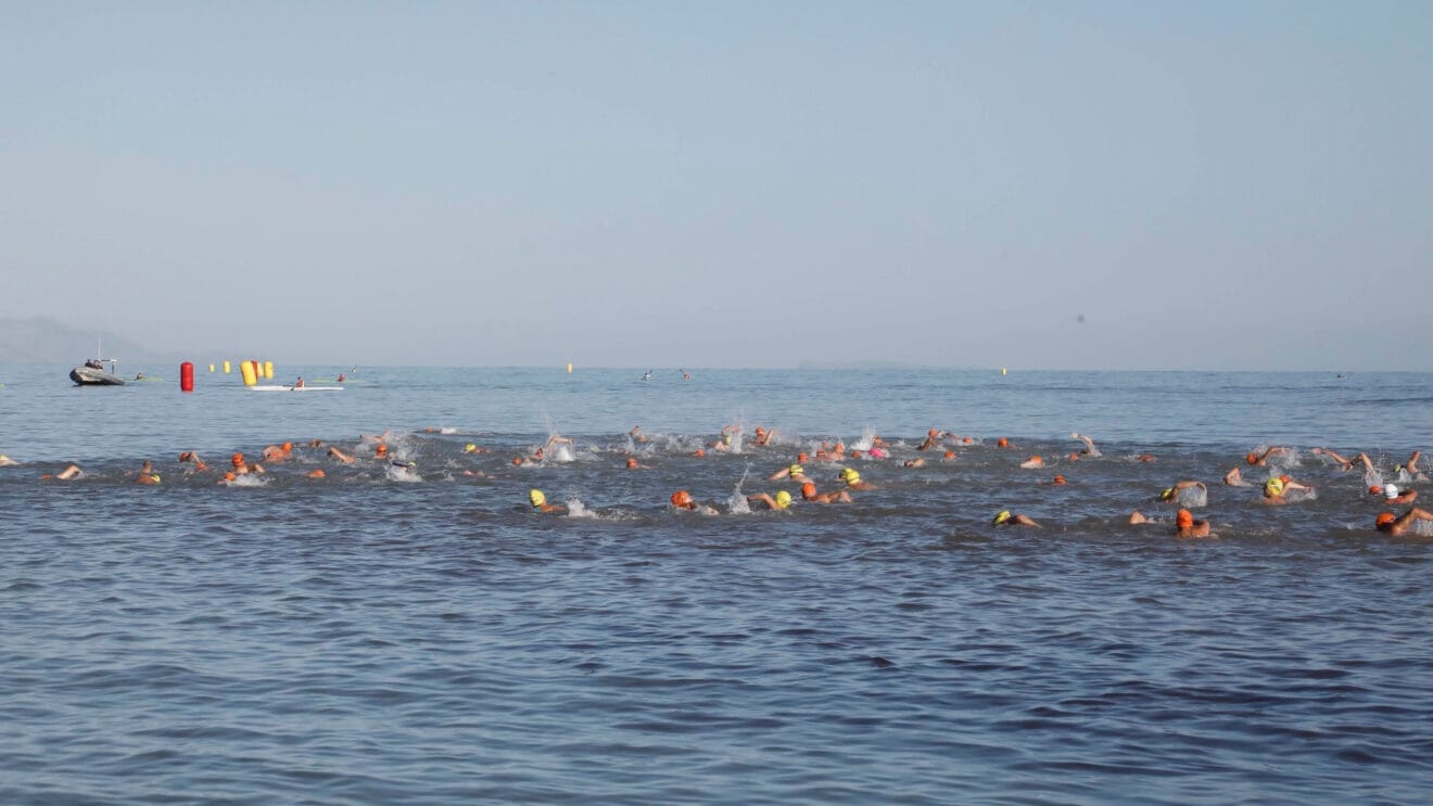 Travesía a nado en Xàbia (archivo)