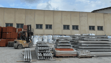 Variedad de materiales de construcción en la Marina Alta