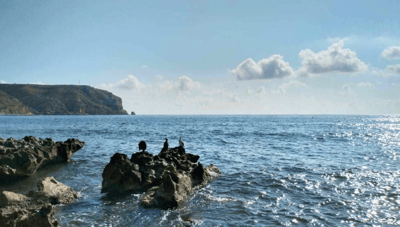 Vistas al mar desde el Restaurante Pepe y Estrella