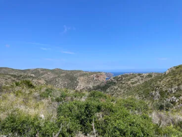 Vistas de la ruta de Benitatxell