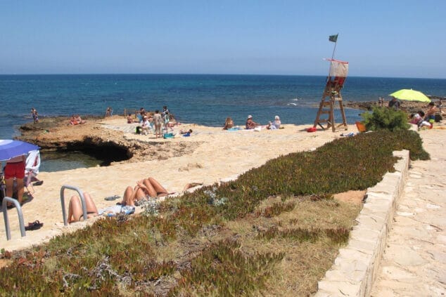 Imagen: Zona de Punta Negra de Dénia