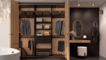 Armarios con puertas plegables