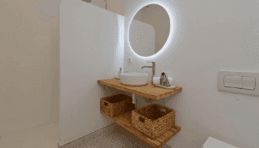 Baños funcionales con todo lo necesario para tu comodidad