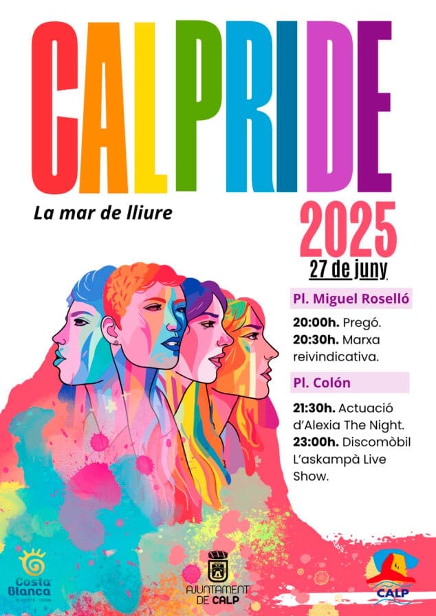 Imagem: pôster do CALPRIDE 2025
