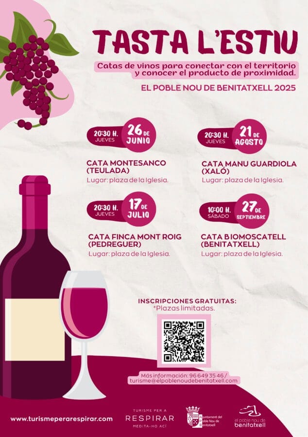 cartel de tasta lestiu de benitatxell castellano