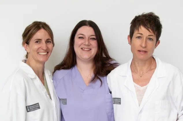Imagen: Clara Dosset,  Mari Paz Ivars y Luisa Rivera