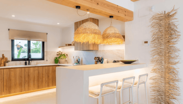 cocinas de armonia natural que respiran calidez