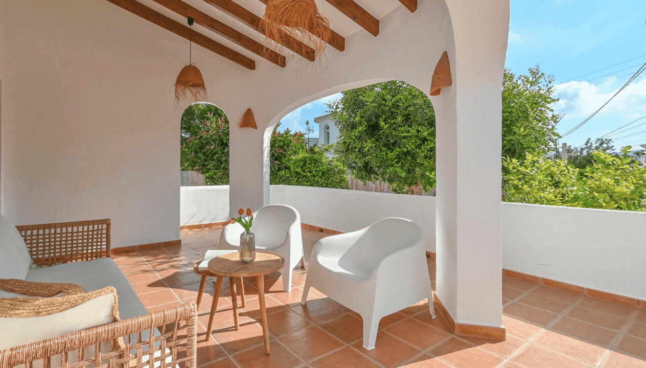 Desayunos tranquilos con vistas al jardín