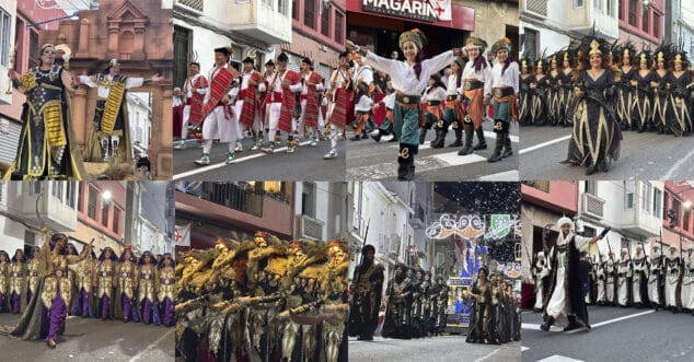 desfile de gala de moros y cristianos de benissa en 2025