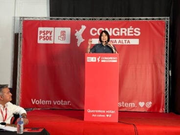 Diana Morant, ministra de Ciencia, Innovación y Universidades y secretaria general del PSPV-PSOE