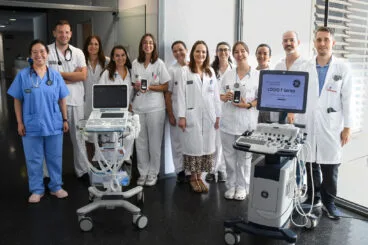 die internistische Abteilung des Krankenhauses von Denia