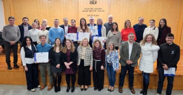 Entrega de certificados SICTED 2025 en Calp