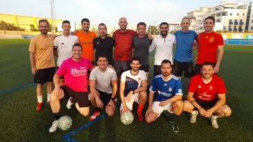 equipo de futbol de profesionales del departamento de salud de denia