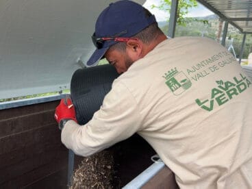 gestion de residuos en la vall de gallinera